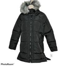 NWT Be Boundless Framework Anorak Parka Coat Medium Faux Fur Hood Black Zip Up - £53.86 GBP