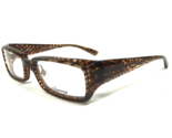 Sama Eyeglasses Frames WACK-X BRN/MESH Clear Brown Rectangular 54-17-138 - $168.09