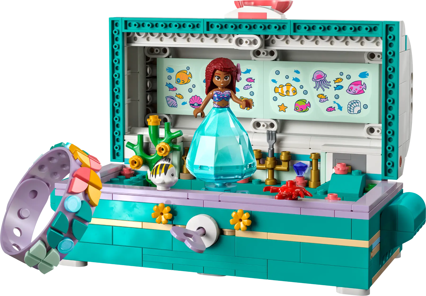 LEGO Disney 43229 Ariel&#39;s Treasure Chest - $2,295.11 MXN