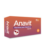 ANAVIT Vitamins for Diabetics / Vitaminas para diabeticos Box 30 capsule - £21.54 GBP