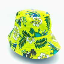 UV SKINZ Toddler HAT 12-18m UPF Sunwear Bucket 50+ Surfing Dinosaur Reversible  - £14.77 GBP