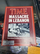 Time Magazine September 1982 Massacre Lebanon Palestinian Civilians (D) (L) - £14.70 GBP