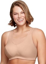 Glamorise Full Figure No Bounce Plus Size Camisole Wirefree 40D US  Cafe 1066 - £26.16 GBP