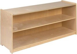 Flash Furniture Hercules Wooden 2 Section School Classroom Set of 1, Natural  - £289.94 GBP