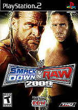 WWE SmackDown vs. Raw 2009 Featuring ECW (Sony PlayStation 2, 2008) - £11.15 GBP