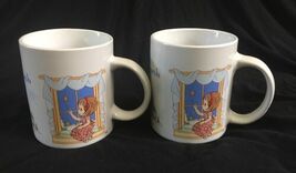 Precious Moments Peace On Earth Holiday Mugs Sherwood Lot of 2 Christmas 2009 image 2