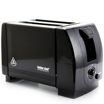 Better Chef 2-Slice Black Toaster - $1,711.01 MXN