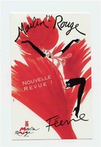 Moulin Rouge Nouvelle Revue FEERIE Paris France  - £17.12 GBP
