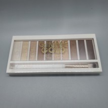 FLOWER Gimme Gold Shimmer &amp; Shade Eyeshadow Palette ES3 Gold Brown Neutral - £9.68 GBP