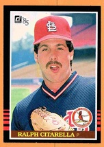 St Louis Cardinals Ralph Citarella RC Rookie Card 1985 Donruss #504 nr mt - $0.50