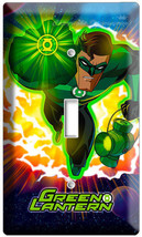 Green Lantern Super Hero Earth Guardian Ring Single Light Switch Wallplate Cover - £7.16 GBP