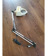 Grandwich Vtg  Portable Desk/Table Clamp Swing Arm w/ Magnifier Lamp  - €44,35 EUR