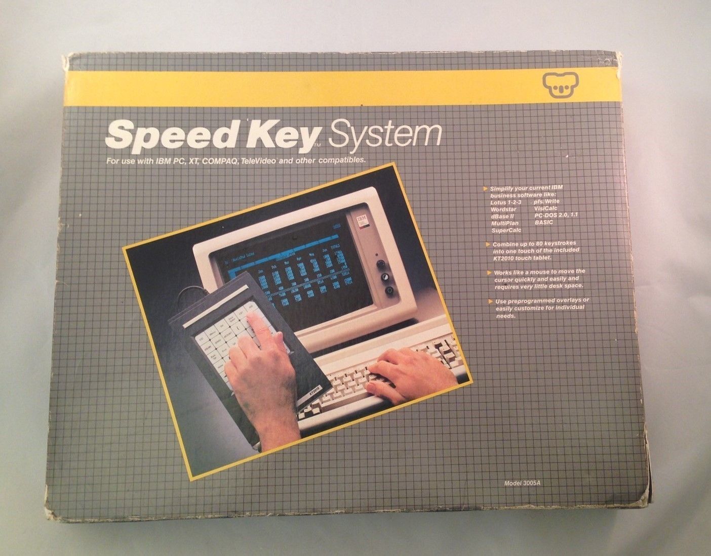 VTG Koala KT2010 Speed Key System 3005A for IBM PC COMPAQ TeleVideo &compatibles - £376.45 GBP