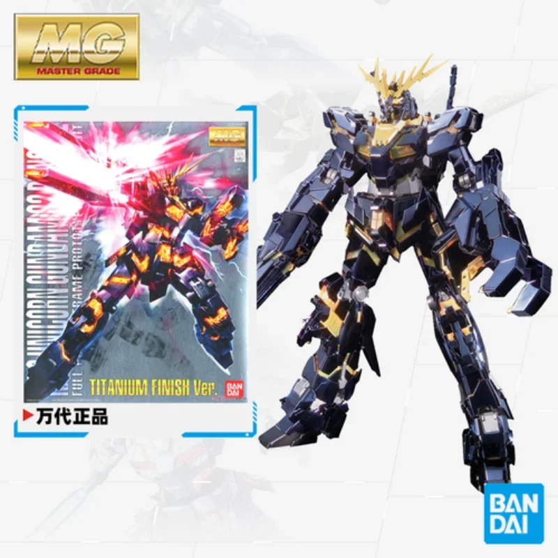 Anime Figure Original Bandai Gundam Mg 1/100 RX-0 Unicorn GUNDAM-02 Banshee - £98.15 GBP