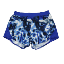 Under Armour Shorts Womens M Blue Drawstring Stretchable Waist Activewea... - £11.21 GBP