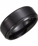  Men&#39;s Titanium 9mm Ridged Band - €137,99 EUR