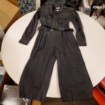 Victor Joris New York Black Jumpsuit with Belt, Size 6 - £31.00 GBP