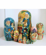 One of a kind Hand Painted Russian Nesting Doll &quot;The Nutcracker&quot; by Smir... - $1,128.96 CAD