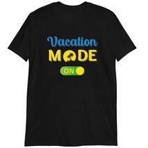 IVacation Mode On T-Shirt, Funny Family Vacation Beach Shirt Dark Heather - £15.67 GBP+