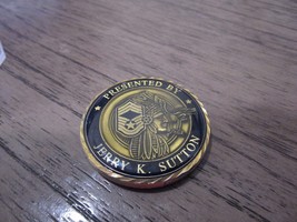 USAF CCM Sgt Jerry K Sutton Thank You For Your Service Challenge Coin #881Q - $8.90