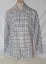 Kirkland 15.5 34/35 Medium Mens Shirt Non Iron Tailored Fit - £12.50 GBP
