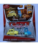 Disney Pixar Cars Luigi &amp; Guido With Shaker And Glasses - $32.12 CAD