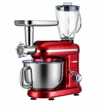 3 in 1Multifunctional Stand Mixer with 6-Speed TMeat Grinder Blender Juicer - £196.39 GBP