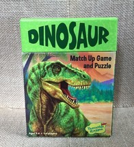 Peaceable Kingdom Dinosaur Match Up Game And Puzzle For Ages 2 - 6 - $3.96