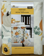 Celebrate Harvest PEVA Tablecloth (Botanic Pumpkin) - $15.95+