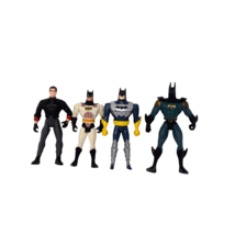 Lot of 4 Vintage 1990s Batman Action Figures 5&quot; Kenner - £10.27 GBP