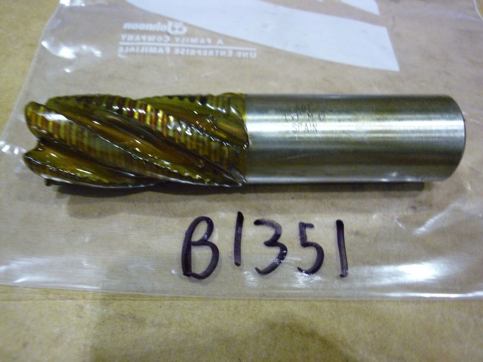 AQT 1&quot;x1&quot; 4 1/2&quot; Long Roughing End Mill (NOS) - $35.00