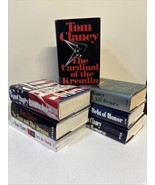 Lot Of 7 Tom Clancy Books 6 HC 1 SC some 1st Editions Jack Ryan Free Shi... - $677.40 MXN