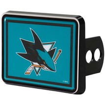 NHL San Jose Sharks Trailer Hitch Cap Cover Universal Fit by WinCraft - £19.63 GBP