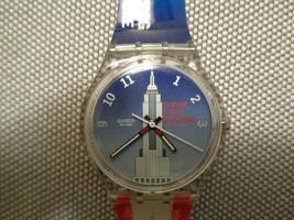 Swatch Empire State Building Originals 1999 Swiss Quartz Watch GK309 E153/TOPH  - £53.97 GBP