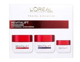 L&#39;Oreal Revitalift Programme  Anti-Wrinkle + Extra-Firming Day,Night &amp; E... - £25.91 GBP
