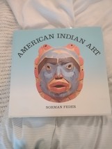Native American Indian Art by Norman Feder 1995 Hardcover Coffee Table Book - $14.99