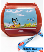 2019 Disney Parks Red Skyliner Popcorn Bucket Inaugural Year Souvenir - $49.99