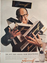 1959 Esquire Original Art Ad Advertisement SMIRNOFF VODKA Phil Silvers - $10.80