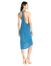 New Womens NWT Threads 4 Thought Dress Blue XS Organic Cotton Modal Tank Hi Low  - $126.72