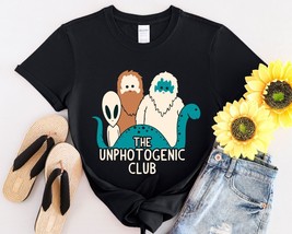 Funny T shirt  tee shirt T-shirt apparel t shirt crew neck Unphotogenic club - £19.55 GBP+