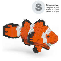 Clownfish Sculptures (JEKCA Lego Brick) DIY Kit - £45.17 GBP
