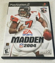 Madden NFL 2004 - Playstation 2 Game  Tested Works and Complete - $12.22