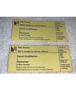 HIZZONNER Starring David Huddleston 1978 TV SHOW TICKETS NBC TELEVISION ... - $6.99