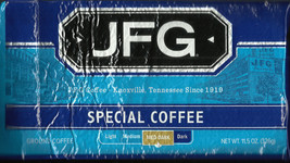 JFG Special Coffee Ground Medium Dark  Blend 11.5 oz Vacuum brick from Tennessee - £23.55 GBP