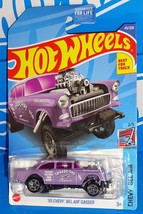 Hot Wheels 2022 Chevy Bel Air Series #43 &#39;55 Chevy Bel Air Gasser Purple w/ 5SPs - £3.16 GBP