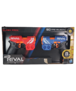Nerf Rival Clash Pack Precision Battling 2 Blasters 8 Rounds Knockout XX... - £43.53 GBP