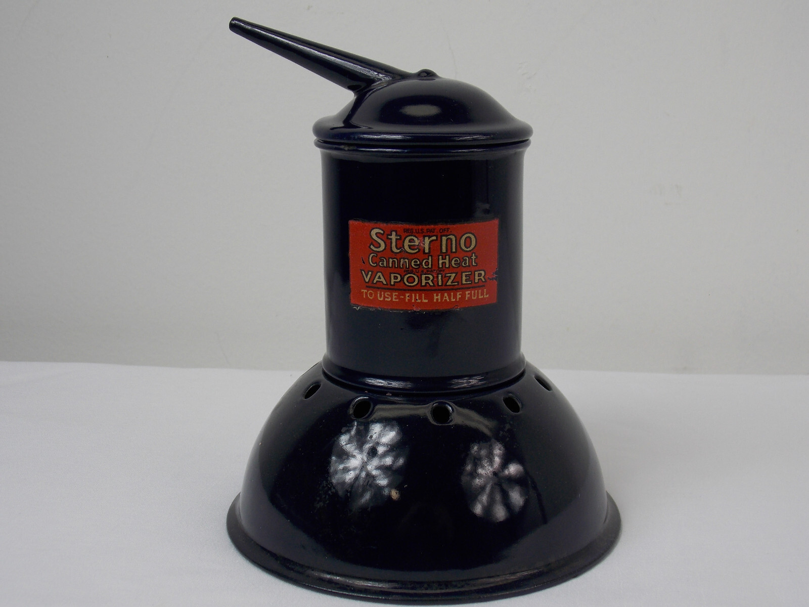 WWI STERNO Canned Heat VAPORIZER Hospital Medical Equipment World War I ... - $24.99