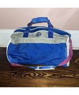 Vintage Jane Fonda 1980s Aerobic Gym Work Out Duffle Bag Blue Gray - $437.72 MXN