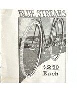 Goodyear Bicycle Tires Blue Streaks 1917 Advertisement Antique Bikes DWII10 - $19.99