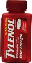 Tylenol Extra Strength Acetaminophen 500 Mg 325 Caplets - £30.25 GBP
